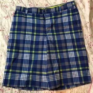 Men’s Nike Golf Shorts Plaid Dri-Fit